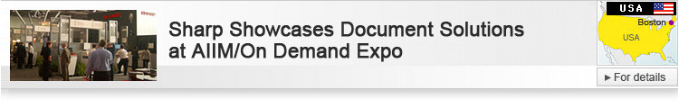 Sharp Showcases Document Solutions at AIIM/On Demand Expo