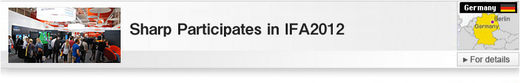 Sharp Participates in IFA2012