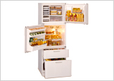 Dual-Swing Door Refrigerator <SJ-38WB／32WB>