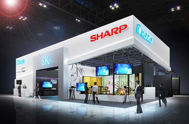 Sharp at International Broadcast Equipment Exhibition 2017 (Inter BEE 2017)