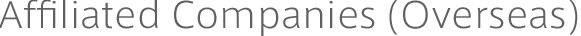 Affiliated Companies (Overseas)