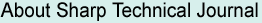 About Sharp Technical Journal