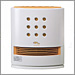 Calentador con ventilador de cerámica HX-120CX con función de humidificación con iones Plasmacluster