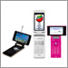 Teléfono móvil 3G/GSM Softbank 920SH para Softbank Mobile Teléfono FOMA® SH905i para NTT DoCoMo W61SH para KDDI Corporation